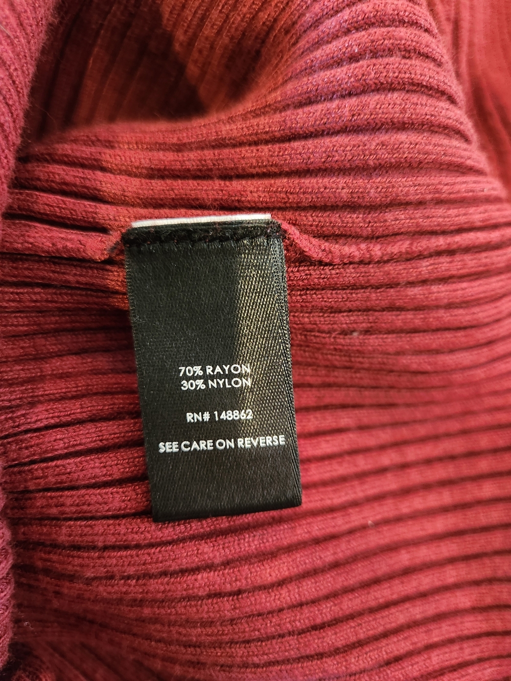 Torrid Ribbed Button-Front Sweater Cardigan - Rust - Picture 5 of 8